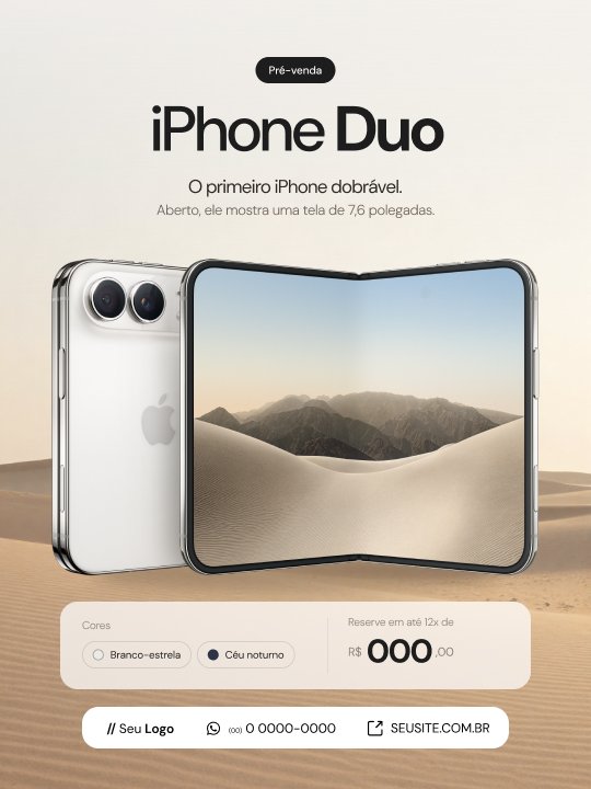 Criativo: iPhone Duo
